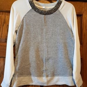 Gibson beaded sweatshirt
